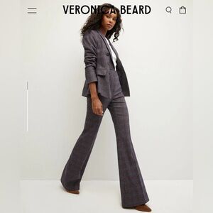 VERONICA BEARD Lebone Plaid Pant SIZE 4 new without tags $478 office, Formal